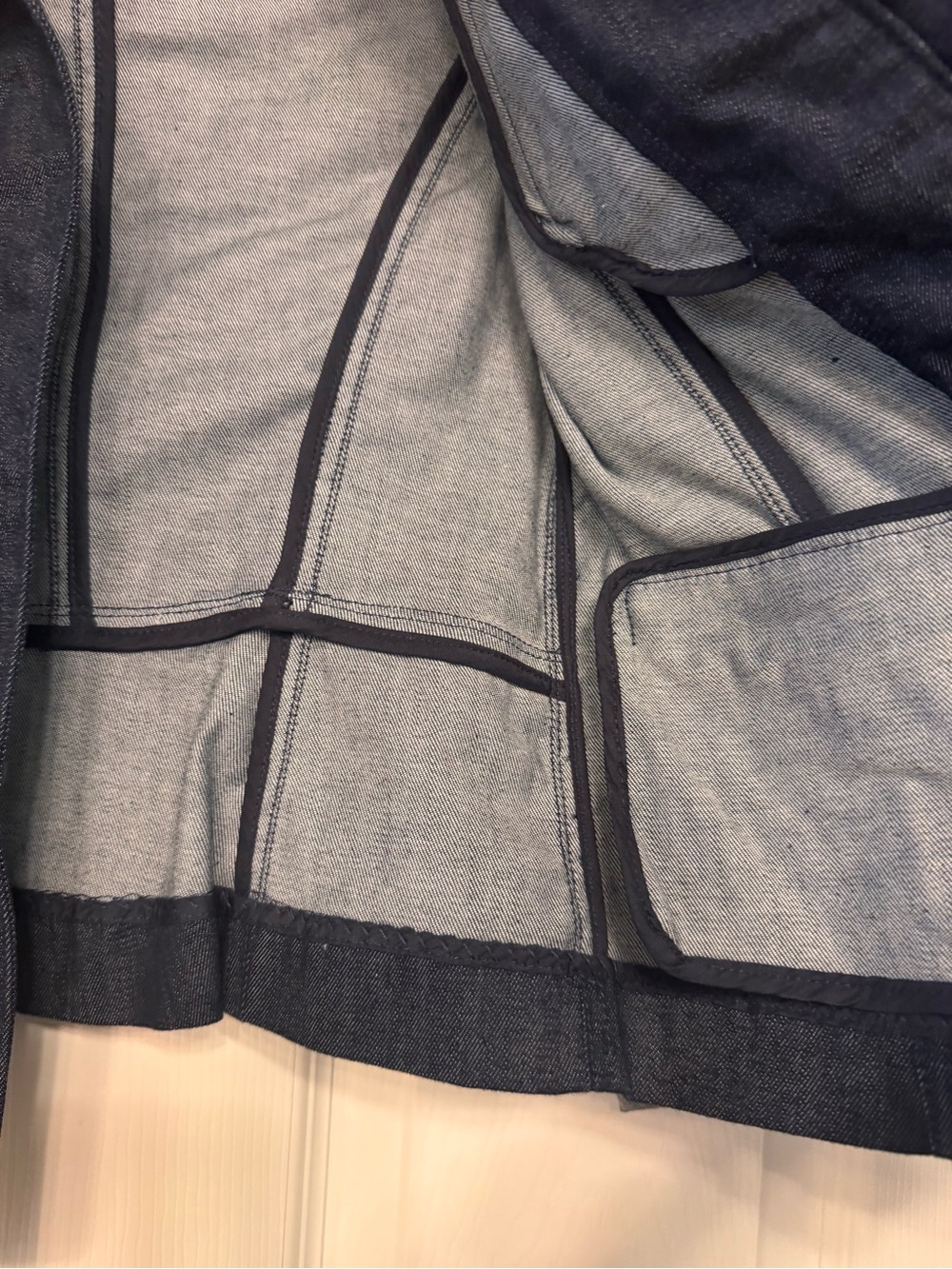 Ann Taylor Dark Blue DenimJacket - Picture 4 of 7